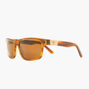 Butte Eco Matte Caramel/Brown Polarized Lens--left front view