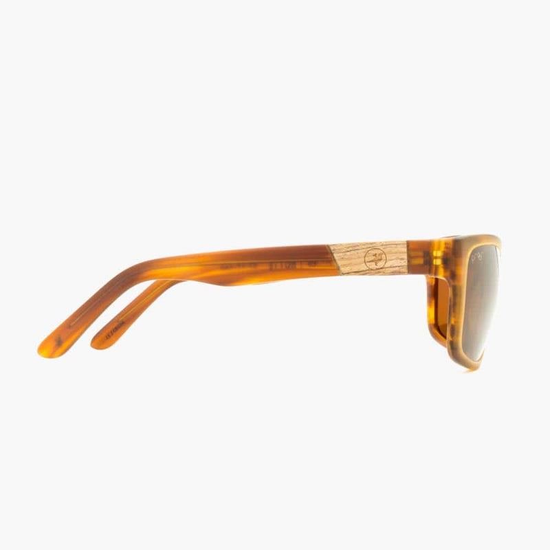 Butte Eco Matte Caramel/Brown Polarized Lens--right side view