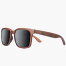 Federal  Wood Stained/Polarized Lens--left front angled view