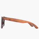 Federal  Wood Stained/Polarized Lens--Left side view