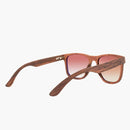 Ontario Wood Mahogany/Brown Fade Polarized Wood--Angled Right Side Rear View