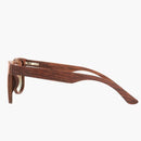 Ontario Wood Mahogany/Brown Fade Polarized Lens--Left Side View