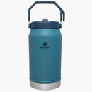 stanley the iceflow flip straw jug 64 oz lagoon - front view