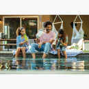 stanley the iceflow flip straw jug 64 oz lagoon - lifestyle view