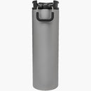 stanley titanium travel mug sandblasted - back view