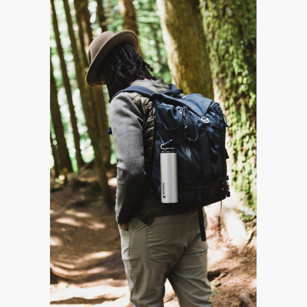 backpack travel mug Titanium Travel Mug