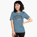mountain adventure tee--female model alternate
