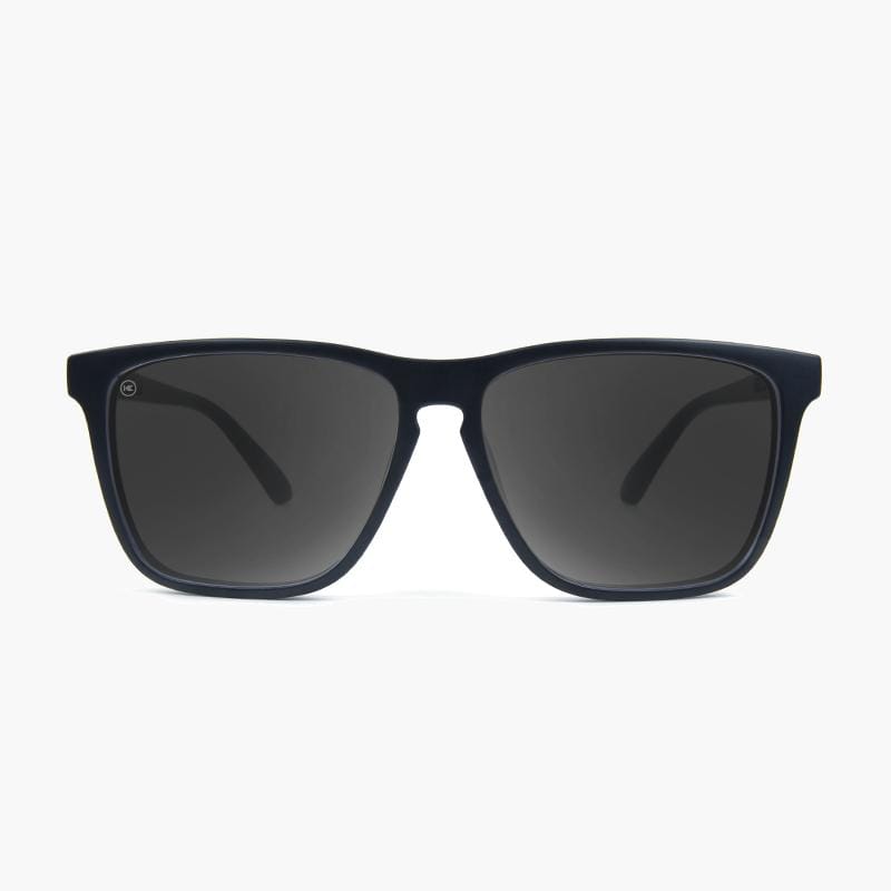 Knockaround Fast Lanes Sunglasses in Matte Black/Smoke