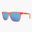 Knockaround Fruit Punch Aqua Fast Lanes Sport Sunglasses--side view