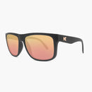 knockaround matte black rose gold Torrey Pines sunglasses--side view