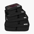 4-Piece Breathable Packing Cubes--Black