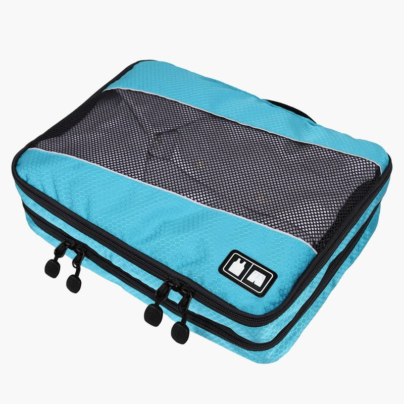 3-Piece Breathable Packing Cubes--cube top view
