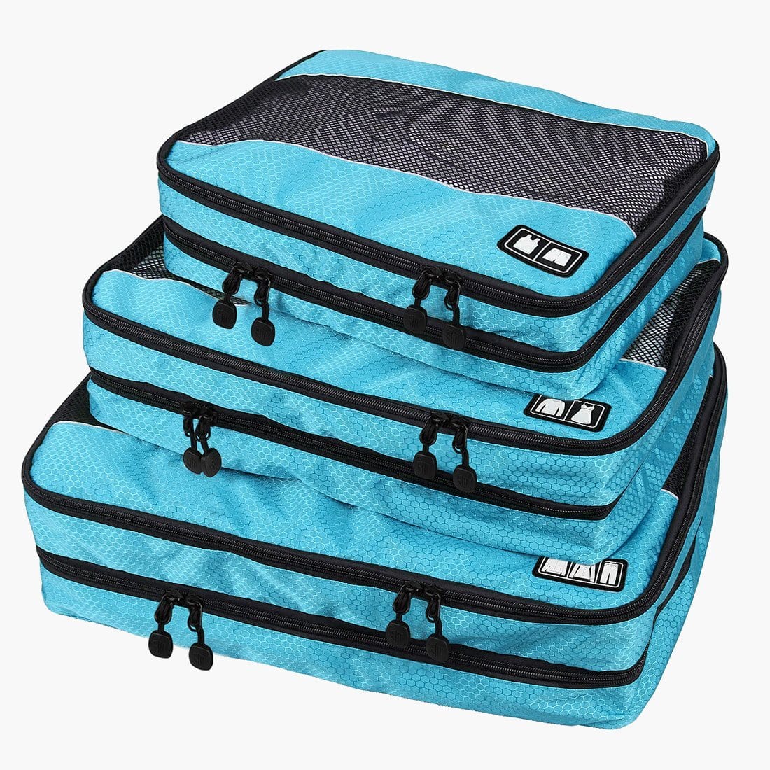 3-Piece Breathable Packing Cubes