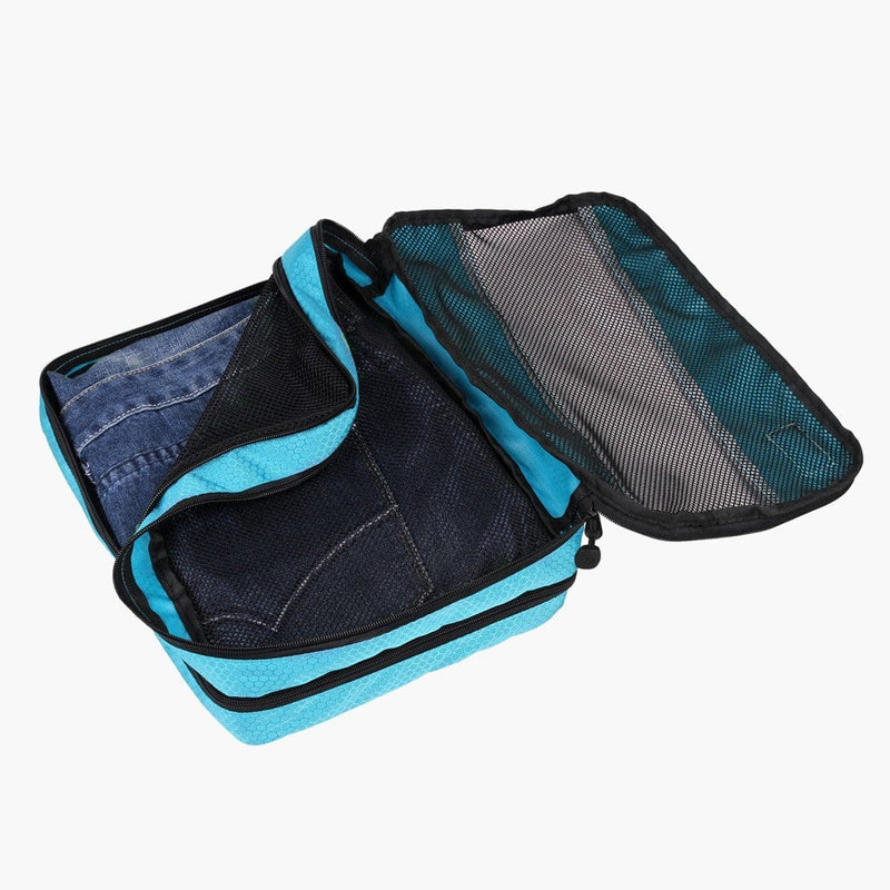 3-Piece Breathable Packing Cubes--open cube