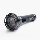 Barebones Living Vintage Flashlight--front laydown view