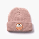 Bristlecone Heavy Knit Cuff Beanie--pale rose color
