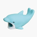 Cable Bites iPhone Lightning Cable Protector--blue whale