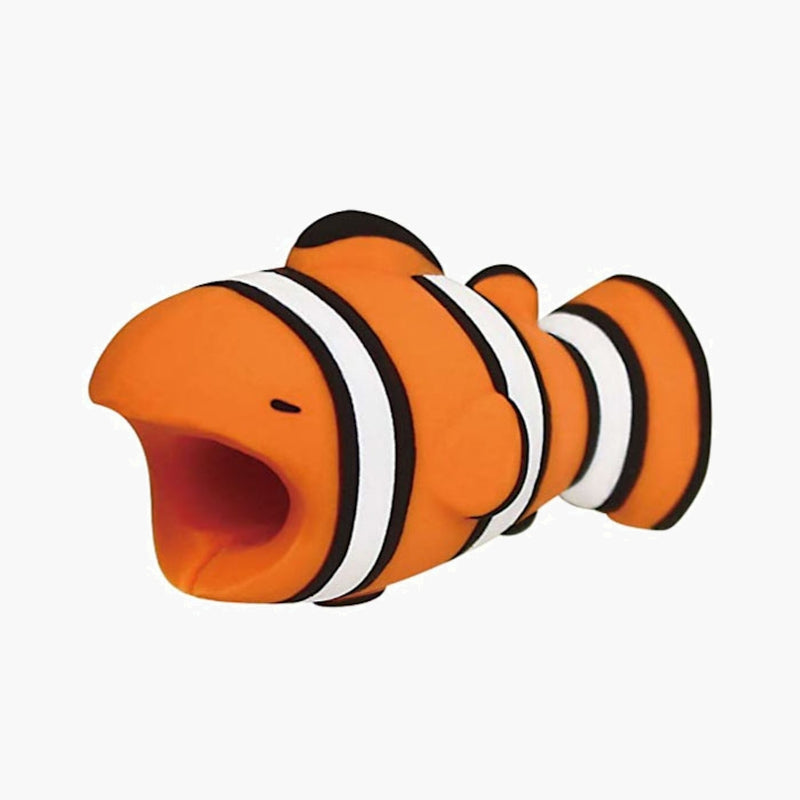 Cable Bites iPhone Lightning Cable Protector--clown fish