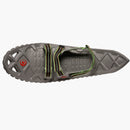 crescent moon snowshoes luna grey--top view