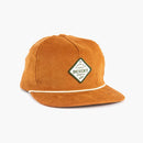 Deso Supply Desert Nights 5 Panel Corduroy Cap Russet--main view