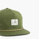 Hemp is Life 5-Panel Cap--front close-up