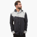 Deso Supply Co. Osma Pirate Black Shirt Jacket--on model