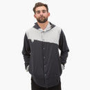 Deso Supply Co. Osma Pirate Black Shirt Jacket--on model