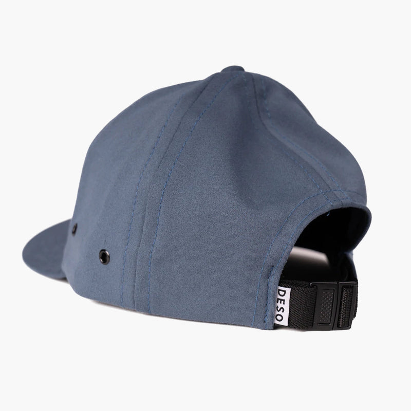 deso supply co hatchet 6-panel orion blue cap - back view