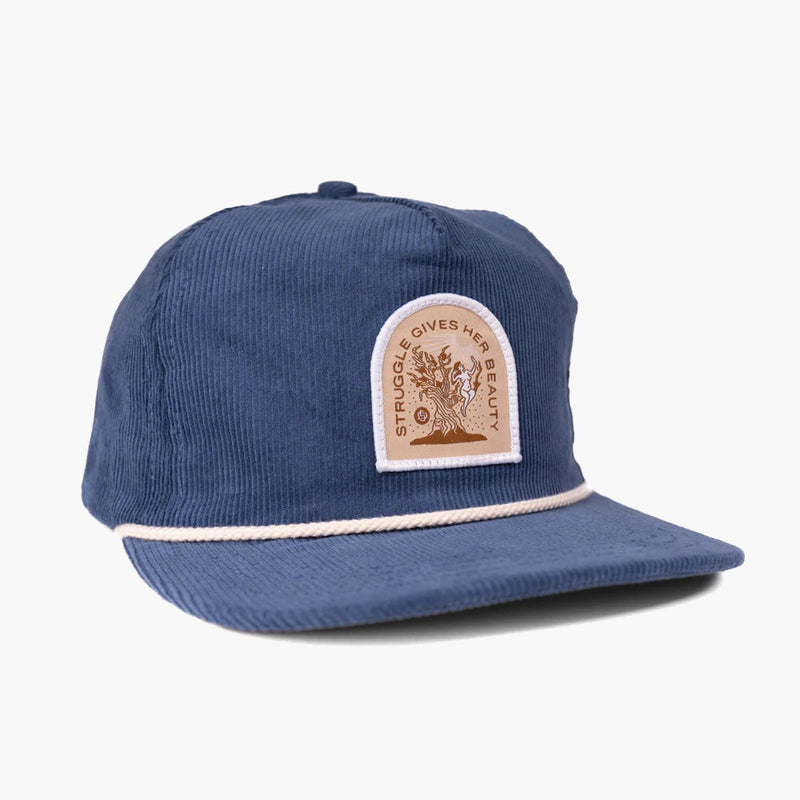 deso supply co her beauty 5-panel pacific cap - front view