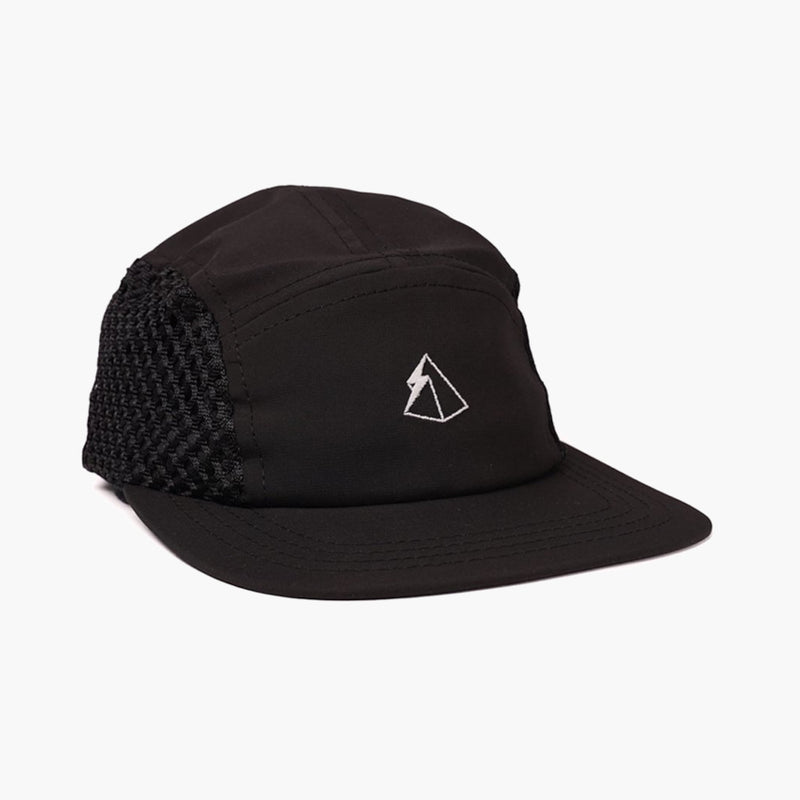 deso supply co never summit camper hat black mesh - front view