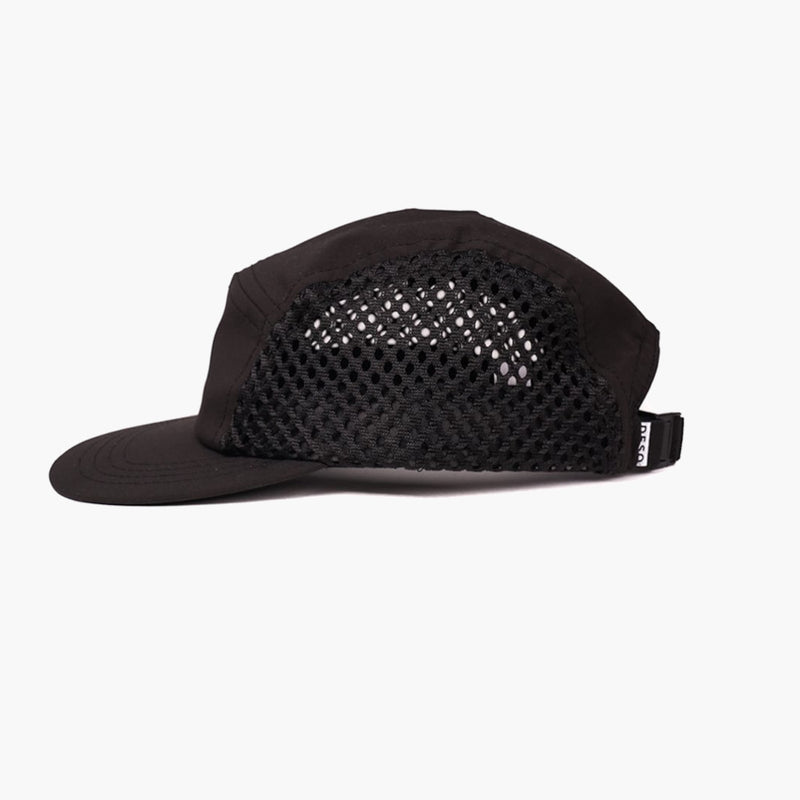 deso supply co never summit camper hat black mesh - side view