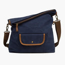 Hobo Canvas Messenger Bag--front