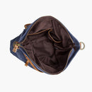 Hobo Canvas Messenger Bag--open