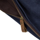 Hobo Canvas Messenger Bag--zipper