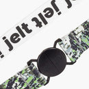 Jelt Digital Camo Elastic Belt--fastened--close up