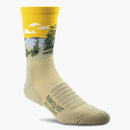 farm to feet cascade locks 3/4 crew sock desert tan color--main view