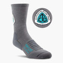 farm to feet grays peak continental divide trail 3/4 crew sock--main view
