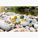 white sunglasses with yellow lenses