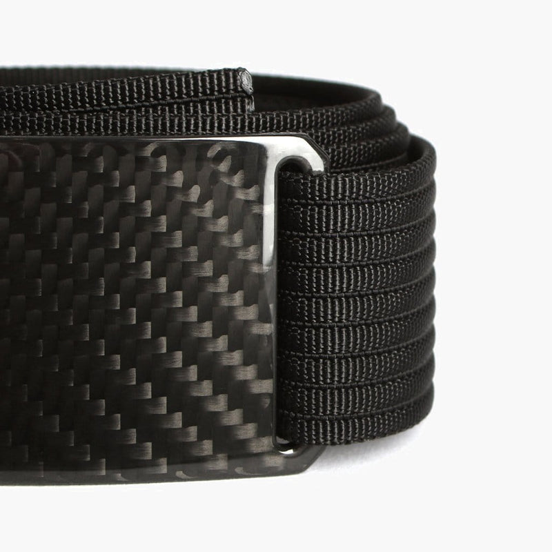 Grip6 Men's Carbon Fiber Belt--close up