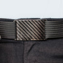 Grip6 Men's Carbon Fiber Belt--black--close up
