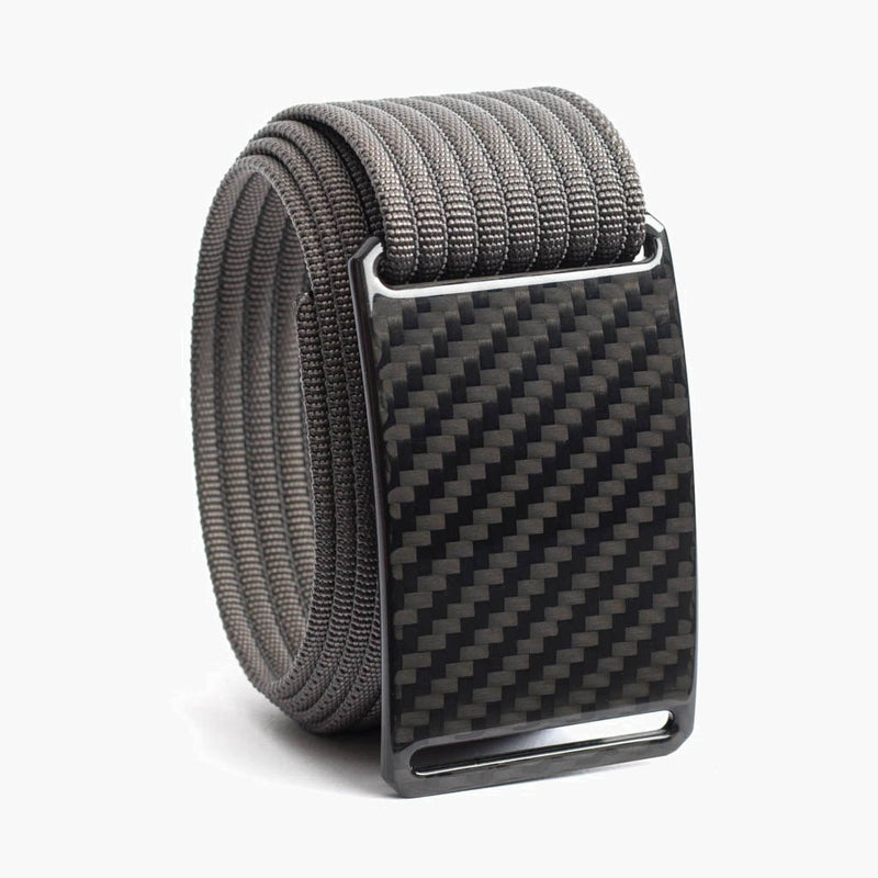Grip6 Men's Carbon Fiber Belt--grey