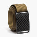 Grip6 Men's Carbon Fiber Belt--khaki