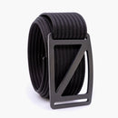 Grip6 Men's Slope Gunmetal Belt--black
