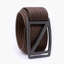 Grip6 Men's Slope Gunmetal Belt--mocha