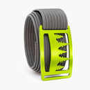 Grip6 Uinta Kiwi Belt--gray