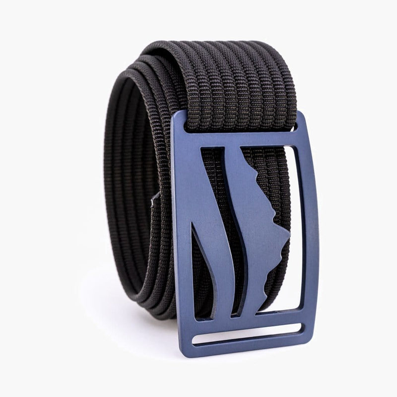 Grip6 Wasatch Blue Belt--black