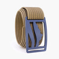 Grip6 Wasatch Blue Belt--khaki
