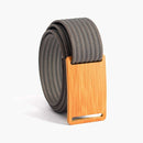 Grip6 Women's Craftsman Bamboo Belt--grey