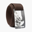Grip6 Men's Mountain Half Dome Belt--Mocha 