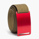 Grip6 Men's Classic Ember Belt--khaki